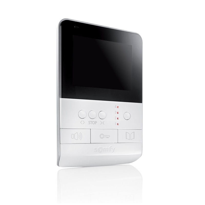 Blanco Somfy Monitor interior adicional modelo V100 