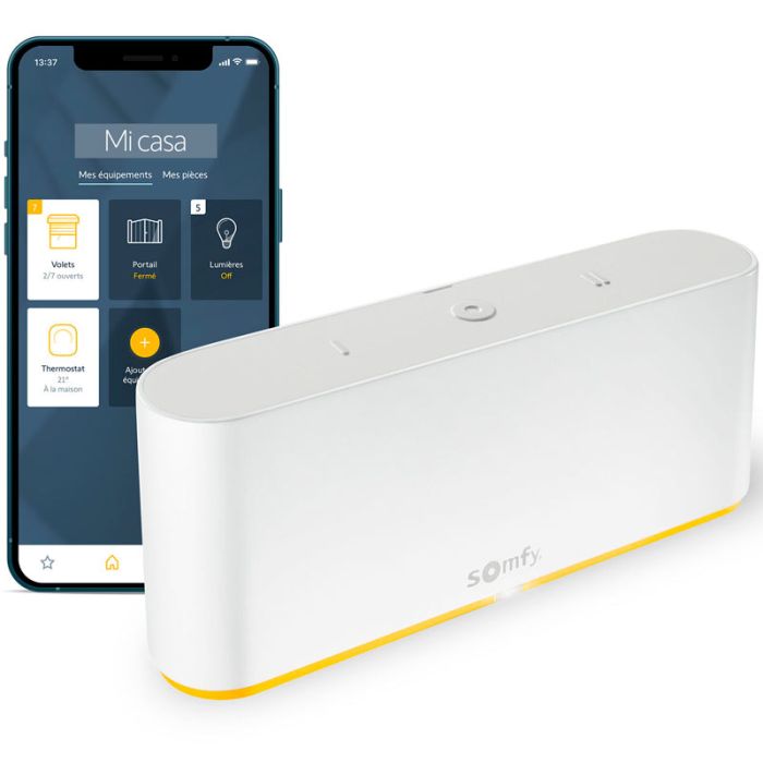 TaHoma Switch Somfy compatible con Apple Home Kit, Alexa y Hey Google