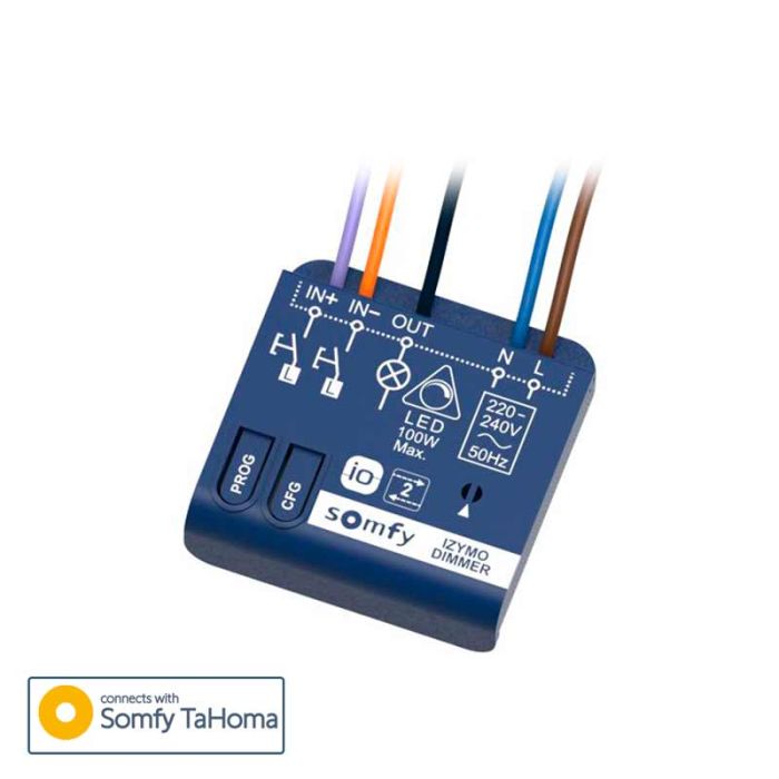 Izymo dimmer io | Receptor para iluminación conectada con regulador de intensidad 