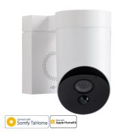 Cámara de seguridad exterior Somfy protect blanca 
