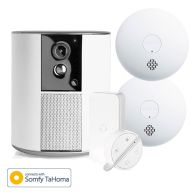 Alarma con cámara y detectores de hum Somfy One pro 