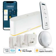Pack para controlar a distancia persianas con motor cableado desde TaHoma o mando a distancia RTS