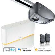 Pack TaHoma y y motor para puera de garaje seccional para control a distancia desde el móvil y con asistentes de voz