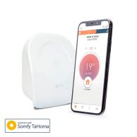 Termostato inteligente y conectado radio Somfy