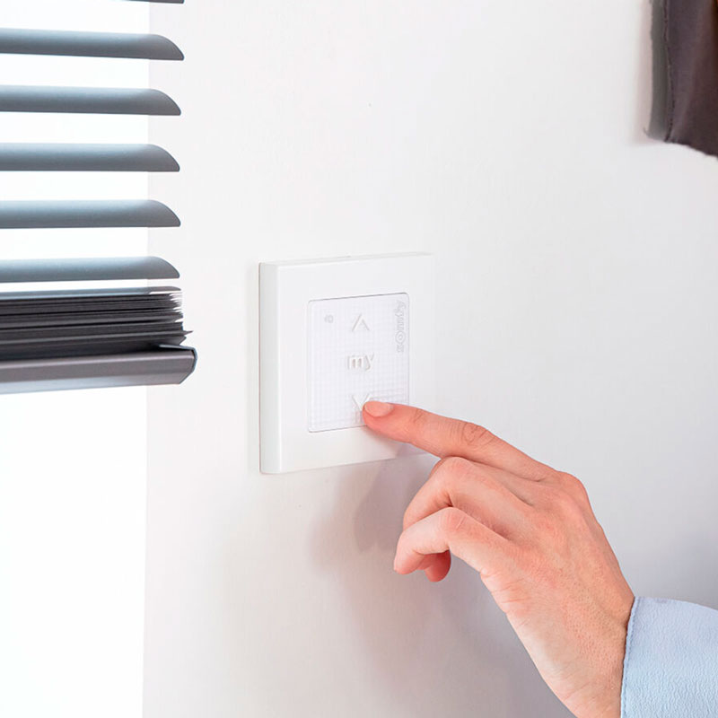 Mando de Pared Smoove IO Pure de 1 Canal - 1811121 - 2 - Somfy